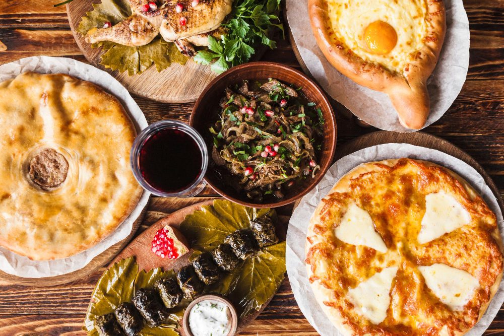 Georgian feast